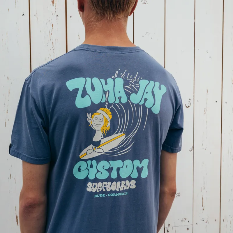 Zuma Jay Tube Tee Faded Blue